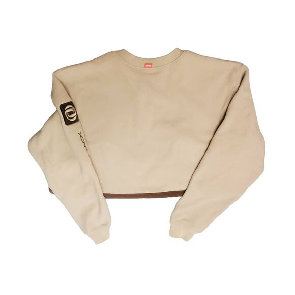 Travis Scott Nike x CACTUS CORP Women's Soft Cropped Pullover Crew Sweatshirt Si - Picture 6 of 15